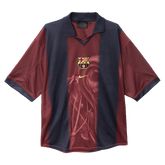 Barcelona Home Soccer Jersey Retro 2000/01